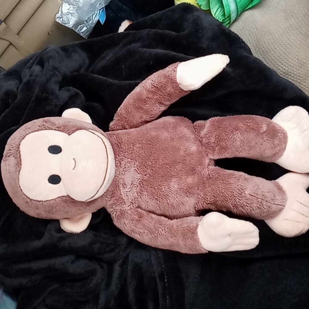Curious George stuffed animal
